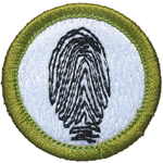 Scout Stuff Imprint on Back Fingerprinting