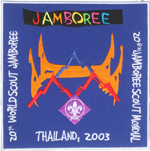2003 World Jamboree Back Patch
