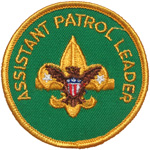 Assistant Patrol Leader 1972 - 75