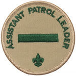 Assistant Patrol Leader 1989 - 02