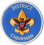 District Chairman 1973 - 89