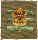Junior Assistant Scout Master 1937 - 38