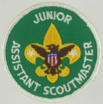 Junior Assistant Scout Master 1972 - 89