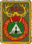 National Camping School Pocket Patch