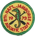 1973 National Jamboree Aquatic Staff
