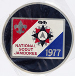 1977 National Jamboree Decal - Metal