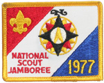 1977 National Jamboree Participant Pocket Patch