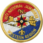 1977 National Jamboree Western Region Patch