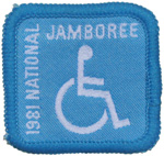 1981 National Jamboree Handicap Patch