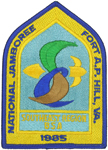 1985 National Jamboree Southeast Region Back Patch