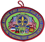 2005 National Jamboree Military Patch