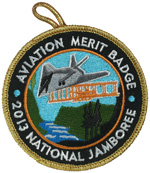 2013 National Jamboree Aviation Merit Badge Pocket Patch