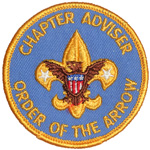 Order of the Arrow Chapter Advisor 1973 - 2002