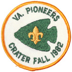 1982 Crater District Fall VA. Pioneer