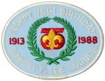 1988 Robert E. Lee Council Happy 75th Birthday