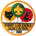 1981 Robert E. Lee Council Scout-A-Fair