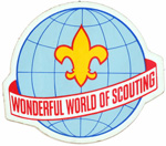Wonderful World of Scouting Dura-Cal Decal