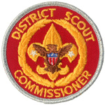 District Scout Commissioner 1978 - 89